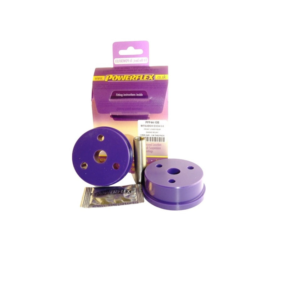 Powerflex PFF44-108 Mitsubishi Lancer Evo Front Lower Diff Mount (Track) | Duco Car Parts UK Car Parts