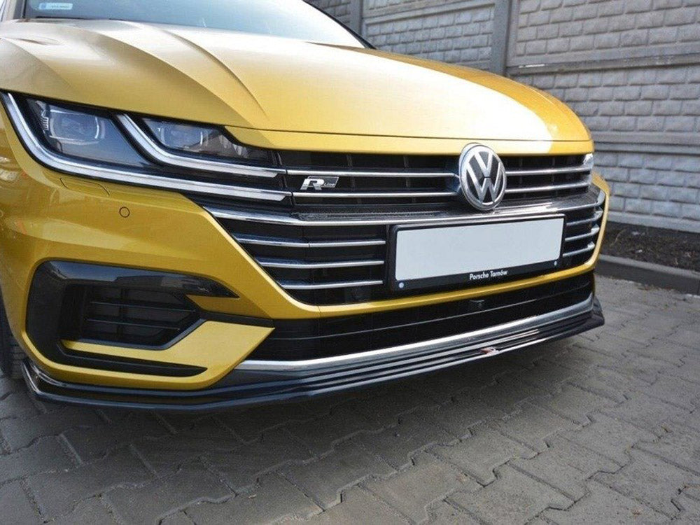 Maxton Design VW-AR-1-RLINE-FD1T Front Splitter V.1 VW Arteon R-line | Duco Car Parts UK Car Parts