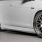 Rieger 00059554 VW R, GTI & GTD Right Side Skirt -  Matte Black