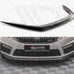 Maxton Design SK-OC-3F-RS-FD1T Front Splitter V.1 Skoda Octavia Rs MK3 Facelift (2016-2019) | Duco Car Parts UK Car Parts