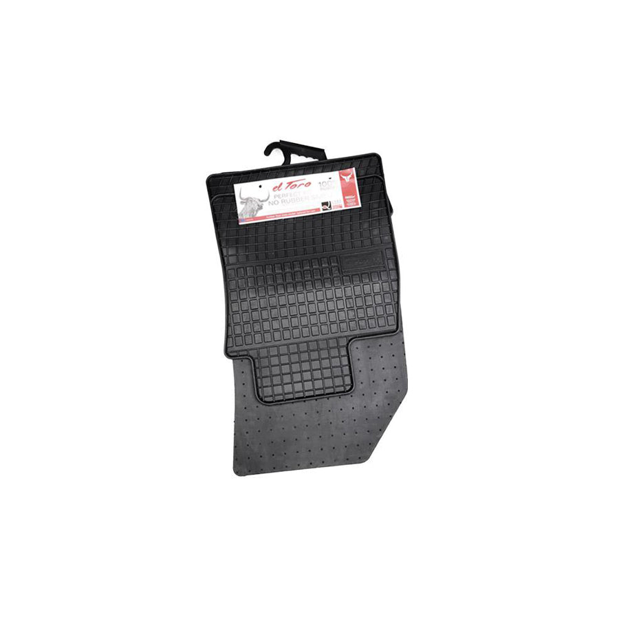 FROGUM Tailored 0752 Floor mat set Elastomer, Front and Rear, Quantity: 4, Black, (LHD)