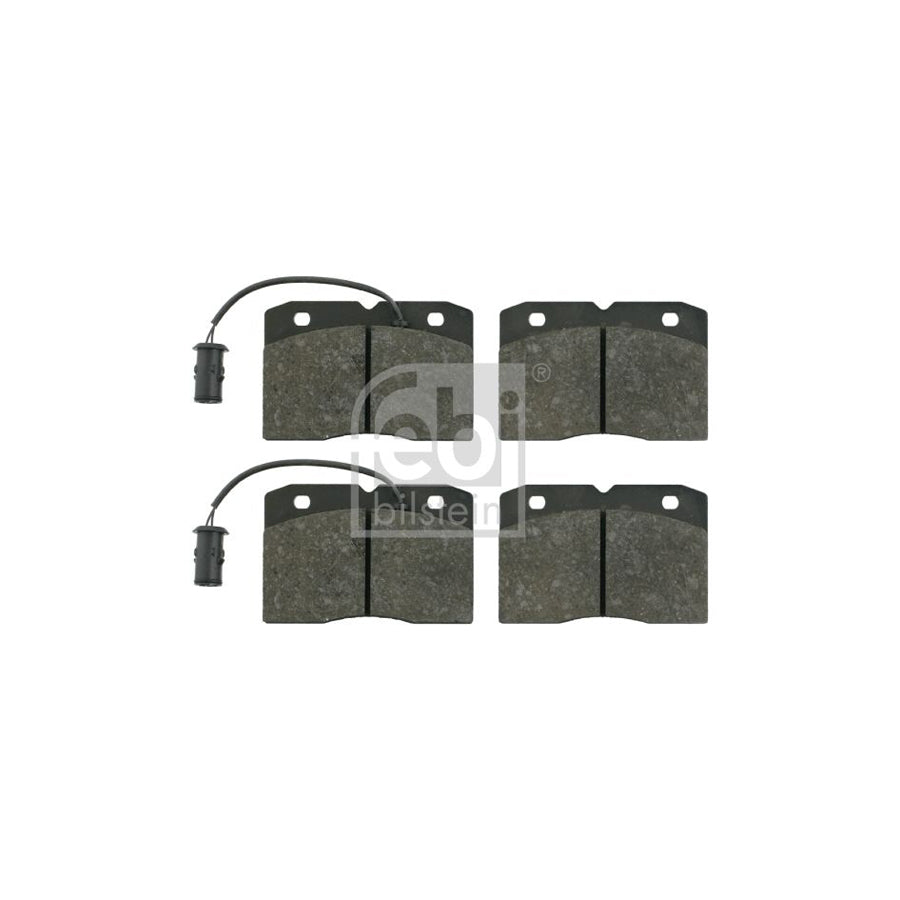 Febi Bilstein 16337 Brake Pad Set For Iveco Daily Front Axle Incl Wear Warning Contact