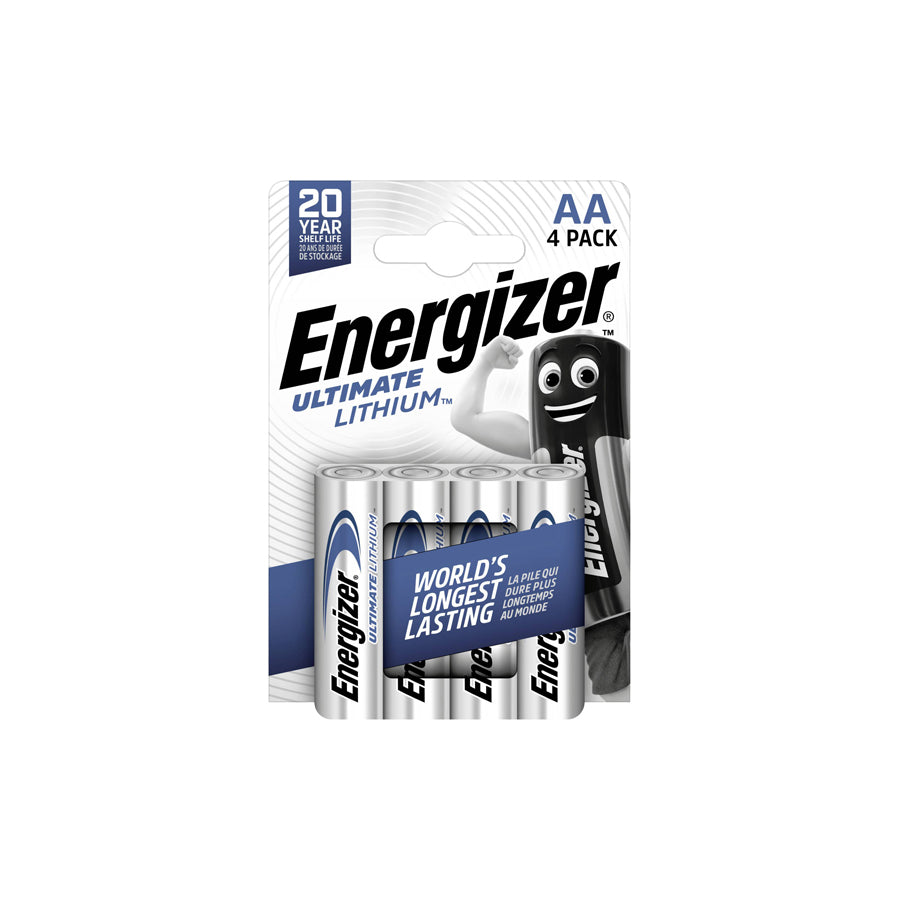 Energizer Ultimate Lithium L91 (Pack of 4) (Card of 4) | Duco Car Parts UK Car Parts