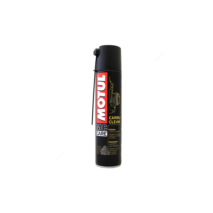 Motul MC Care P1 Carbu Clean - Motorcycle Carburettor Cleaner Spray