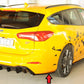Rieger 00088245 Ford DEH Focus 4 Right Rear Side Splitter (Inc. Focus 4 ST) - Glossy Black