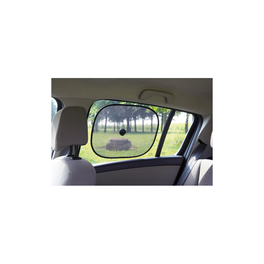 Carlinea 463549 Car sun shade Clear/black, Quantity: 2