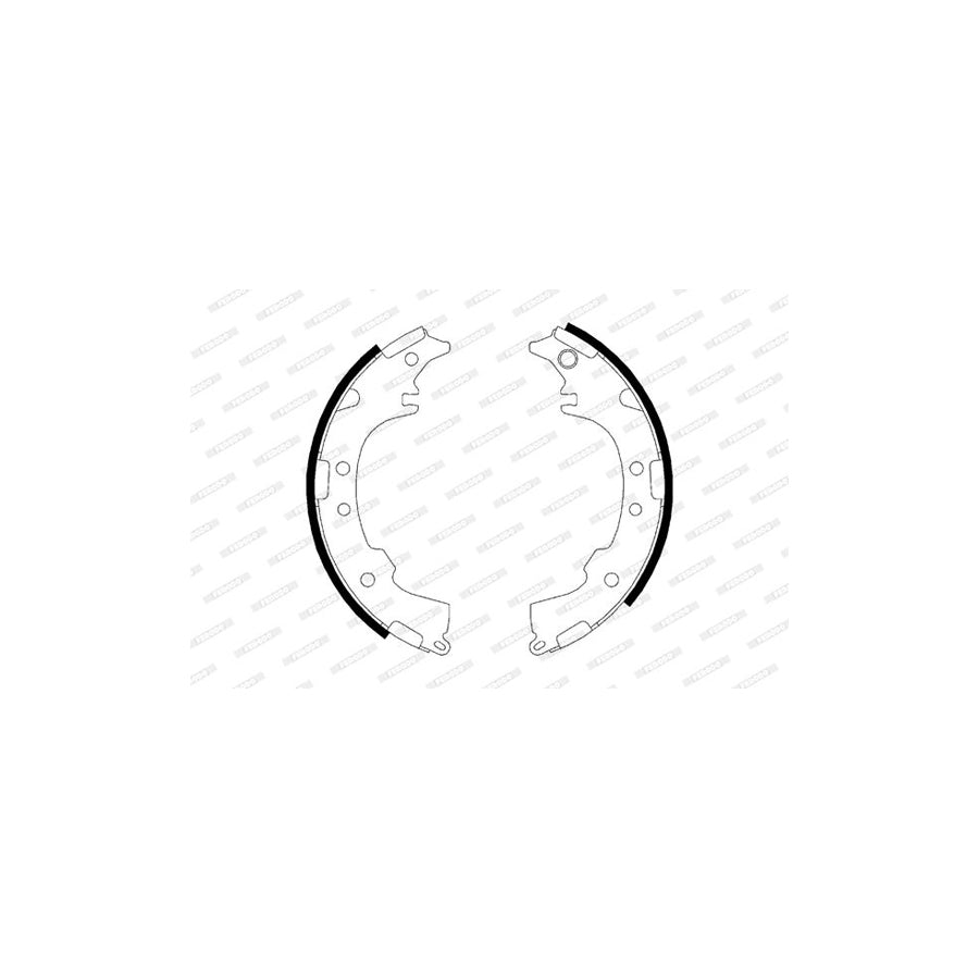 FERODO PREMIER FSB621 Brake Shoe Set