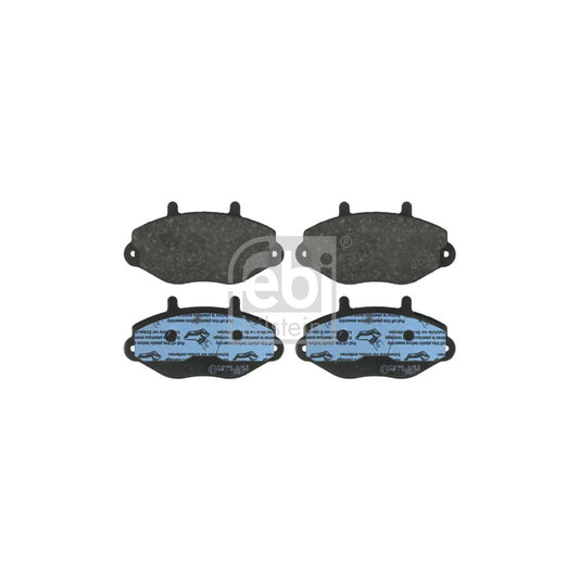 Febi Bilstein 16036 Brake Pad Set For Ford Transit Front Axle Excl Wear Warning Contact