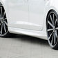 Rieger 00059554 VW R, GTI & GTD Right Side Skirt -  Matte Black