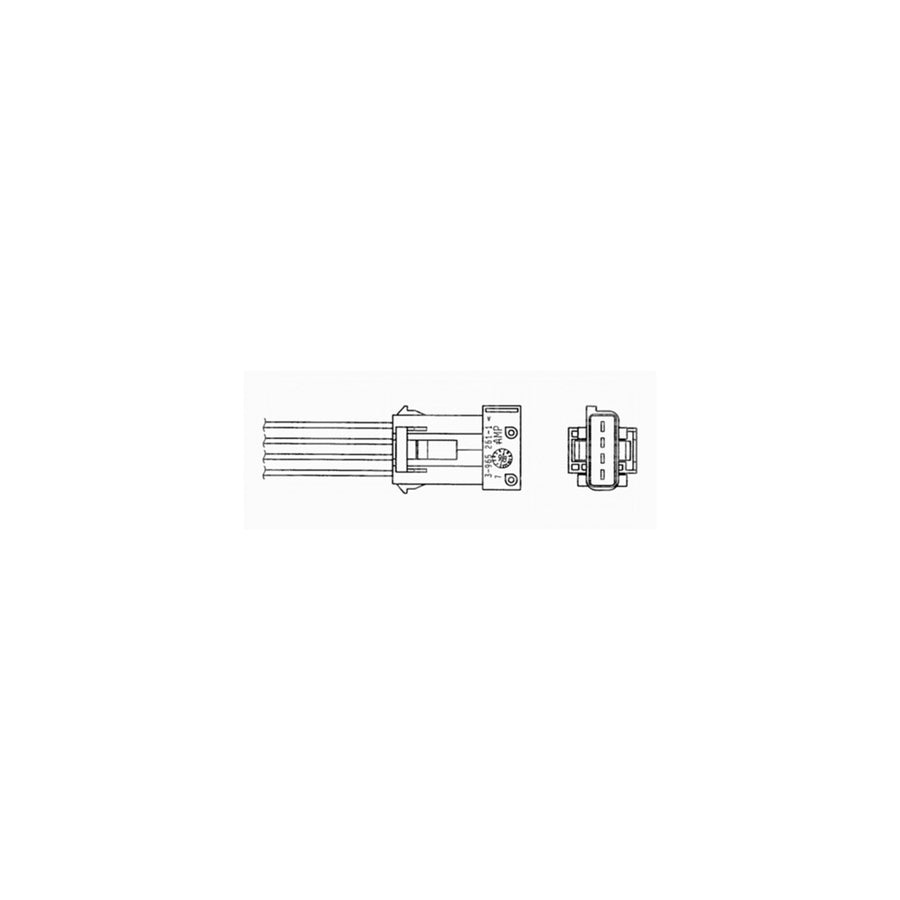 NTK Lambda Sensor / O2 Sensor (NGK 91719) - OZA806-EE22