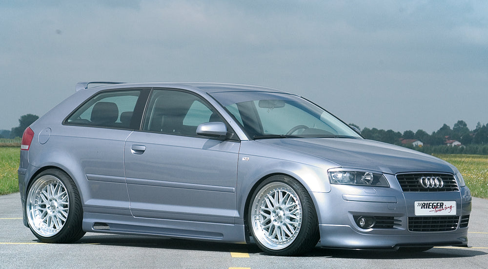 Rieger 00056700 Audi 8P A3 Front Splitter