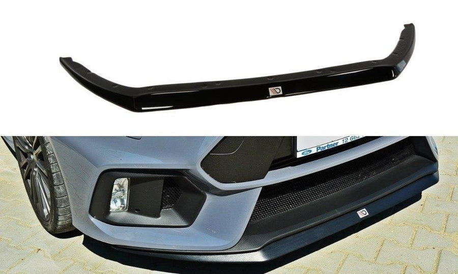 Maxton Design FO-FO-3-RS-FD2T Front Splitter V.2 Ford Focus RS MK3 | Duco Car Parts UK Car Parts