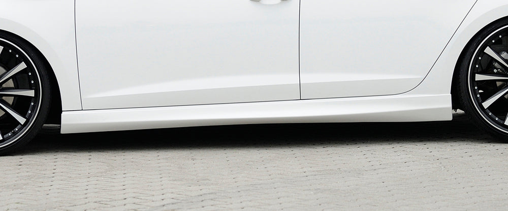 Rieger 00059554 VW R, GTI & GTD Right Side Skirt -  Matte Black