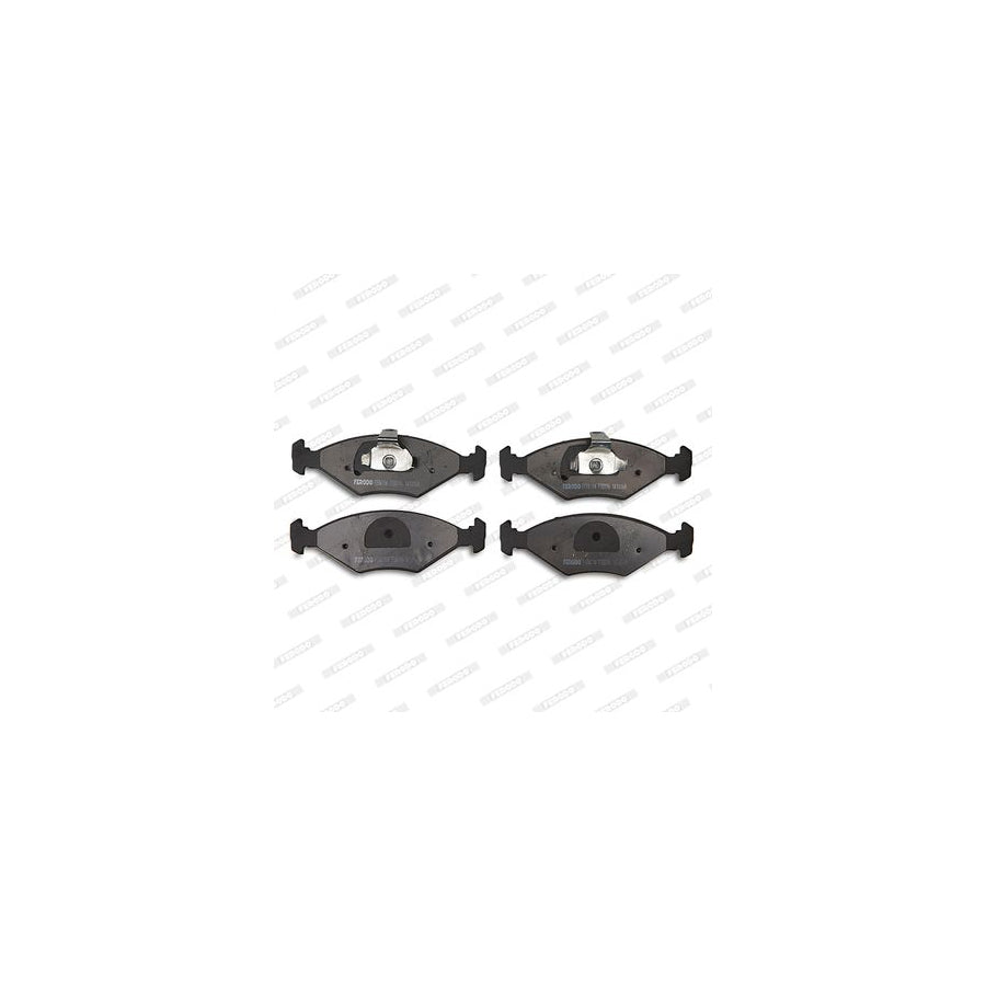 Ferodo Sl Fsl1421 Brake Pad Set For Suzuki Wagon R With Acoustic Wear Warning