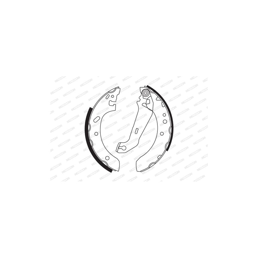 FERODO PREMIER FSB552 Brake Shoe Set