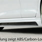 Rieger 00027006 Seat 5F Right Side Skirt (Leon FR & Leon Cupra & Leon) -  Matte Black