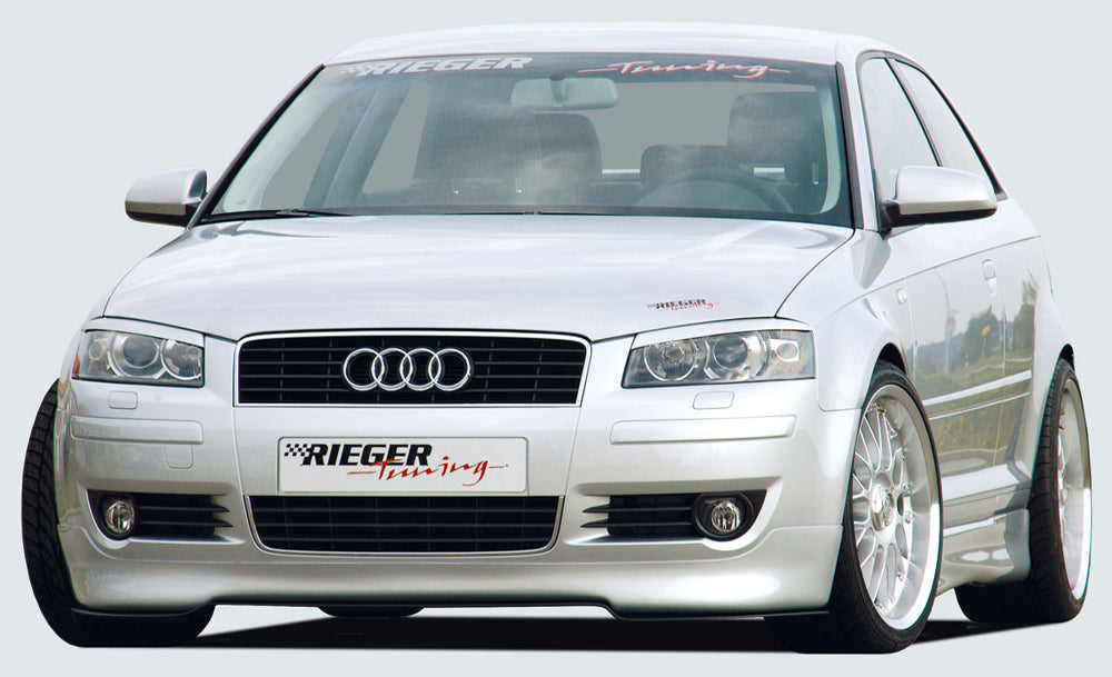Rieger 00056700 Audi 8P A3 Front Splitter