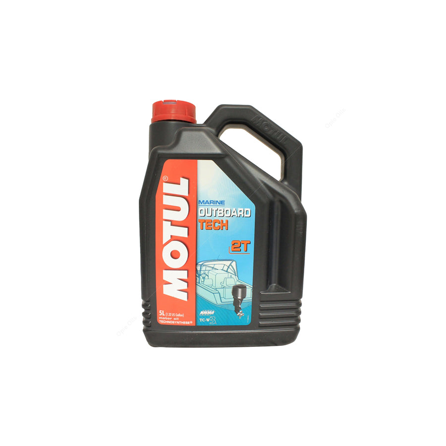 Motul Outboard Tech 2T 2 Stroke Marine Boat Engine Oil 5l
