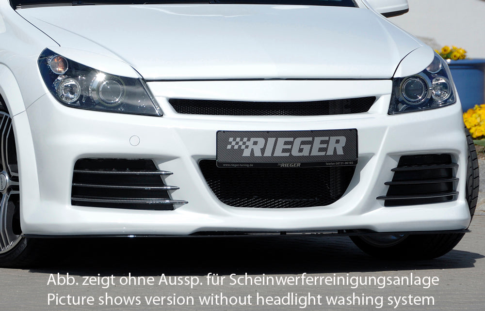 Rieger 00051261 Opel Astra H Front Bumper (Inc. GTC & Twin-Top)