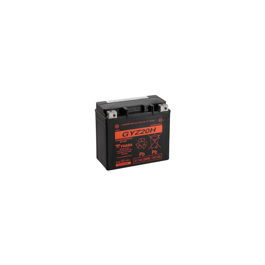 Yuasa GYZ20H High Performance MF Motorcycle Battery