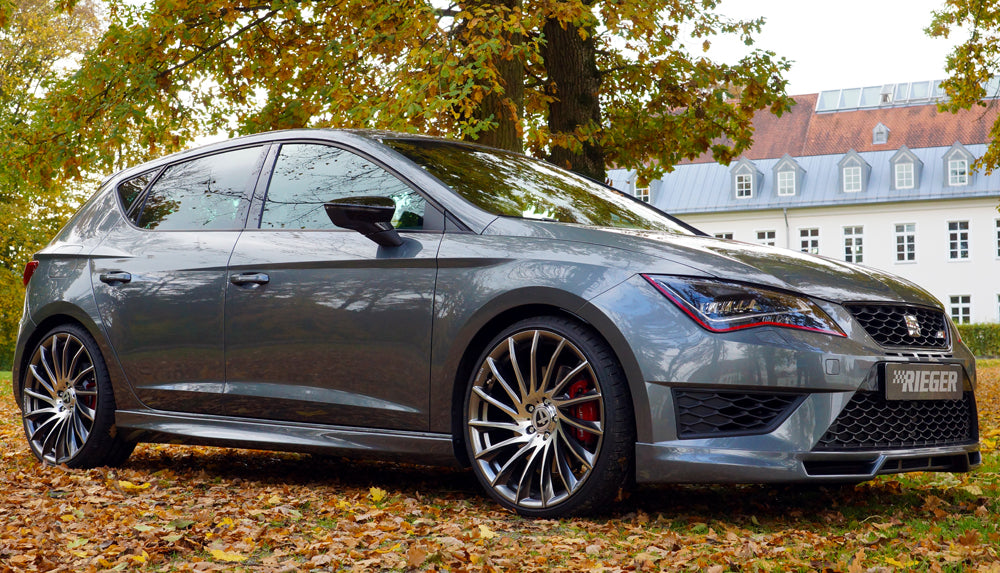 Rieger 00027010 SEAT 5F Leon Front Splitter