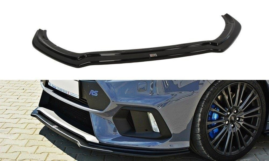Maxton Design FO-FO-3-RS-FD4T Front Splitter V.4 Ford Focus RS MK3 | Duco Car Parts UK Car Parts