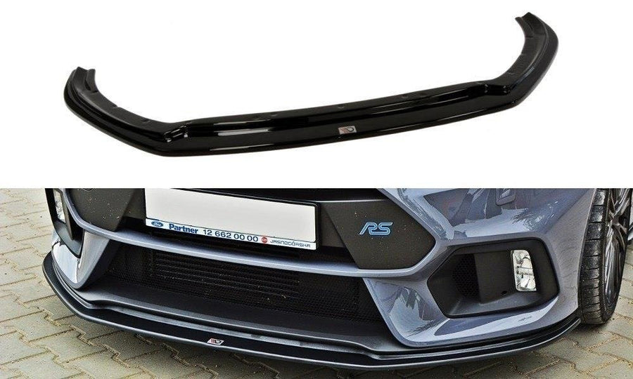 Maxton Design FO-FO-3-RS-FD3T Front Splitter V.3 Ford Focus RS MK3 | Duco Car Parts UK Car Parts