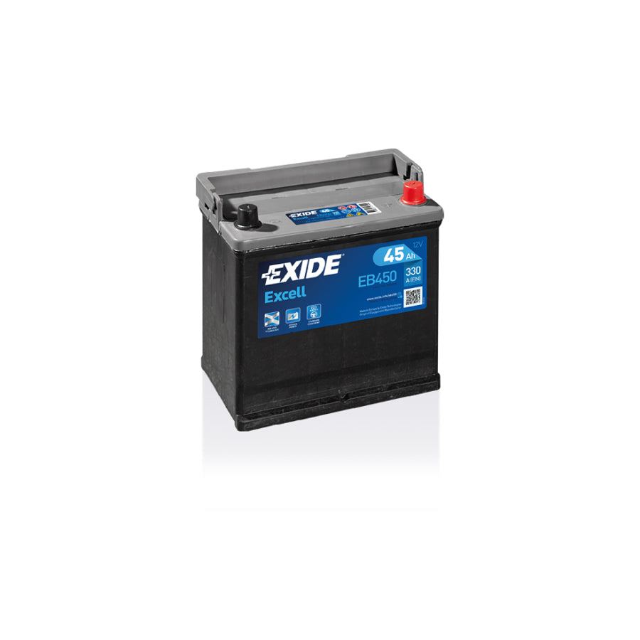 Exide EB450 Excell Car Battery 45AH 330A 048SE | Duco Car Parts UK Car Parts