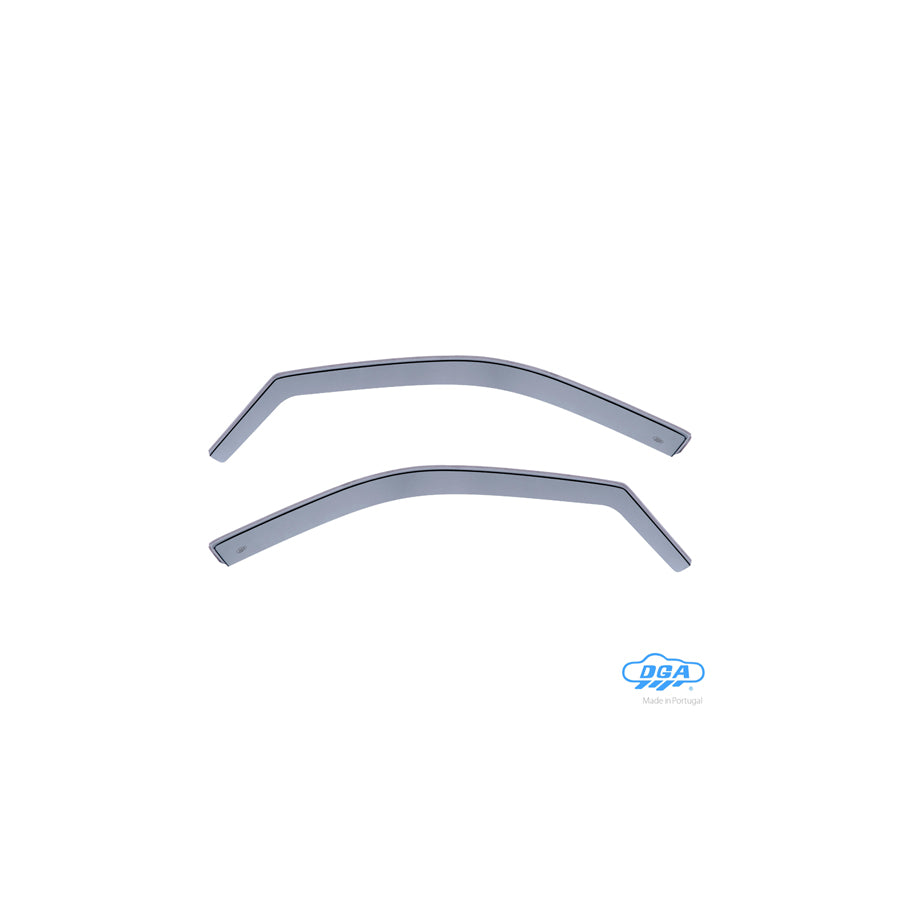 DGA 07008 Wind deflectors for FIAT Punto I Hatchback (176) Arrow direction, Front, inner