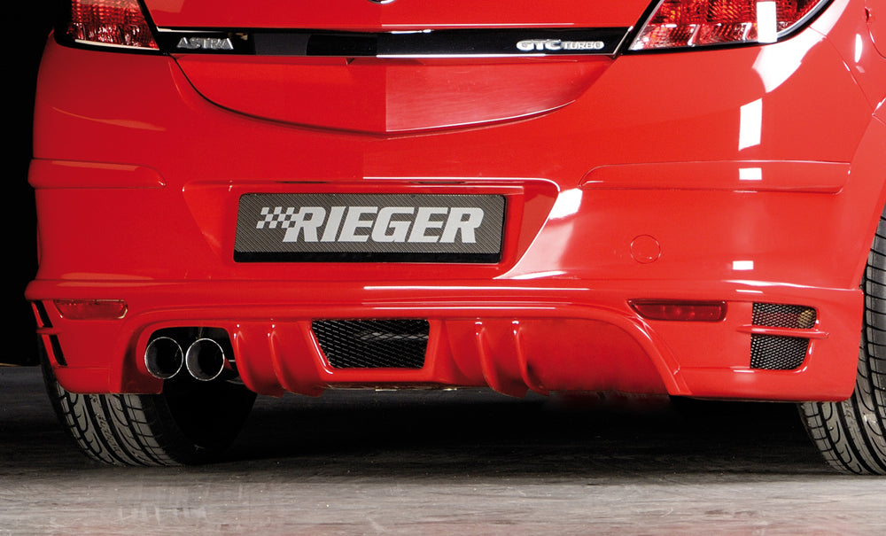 Rieger 00051237 Opel Astra H GTC Rear Diffuser