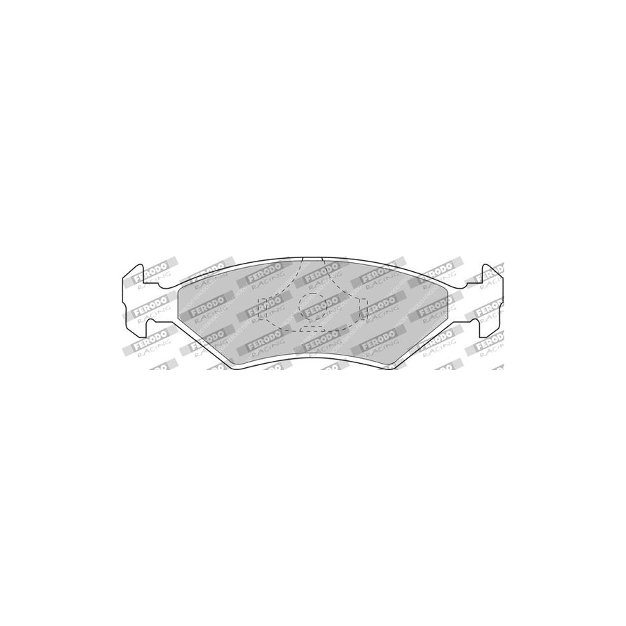 Ferodo Racing FCP206R Brake Pad Set