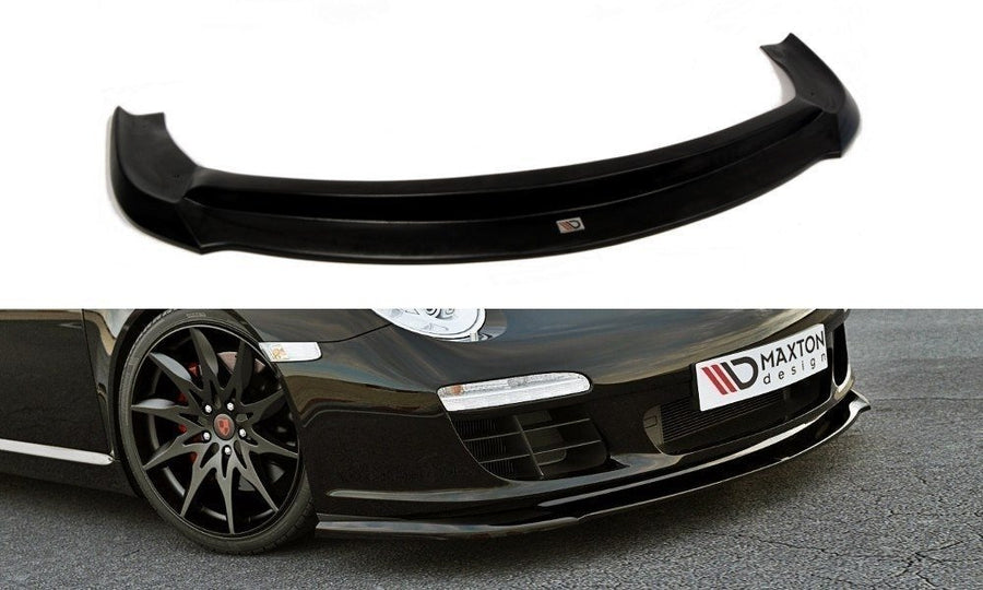 Maxton Design PO-911-997F-FD1T+FD1RT Front Splitter Porsche 911 Carrera 997.2 (Facelift) | Duco Car Parts UK Car Parts