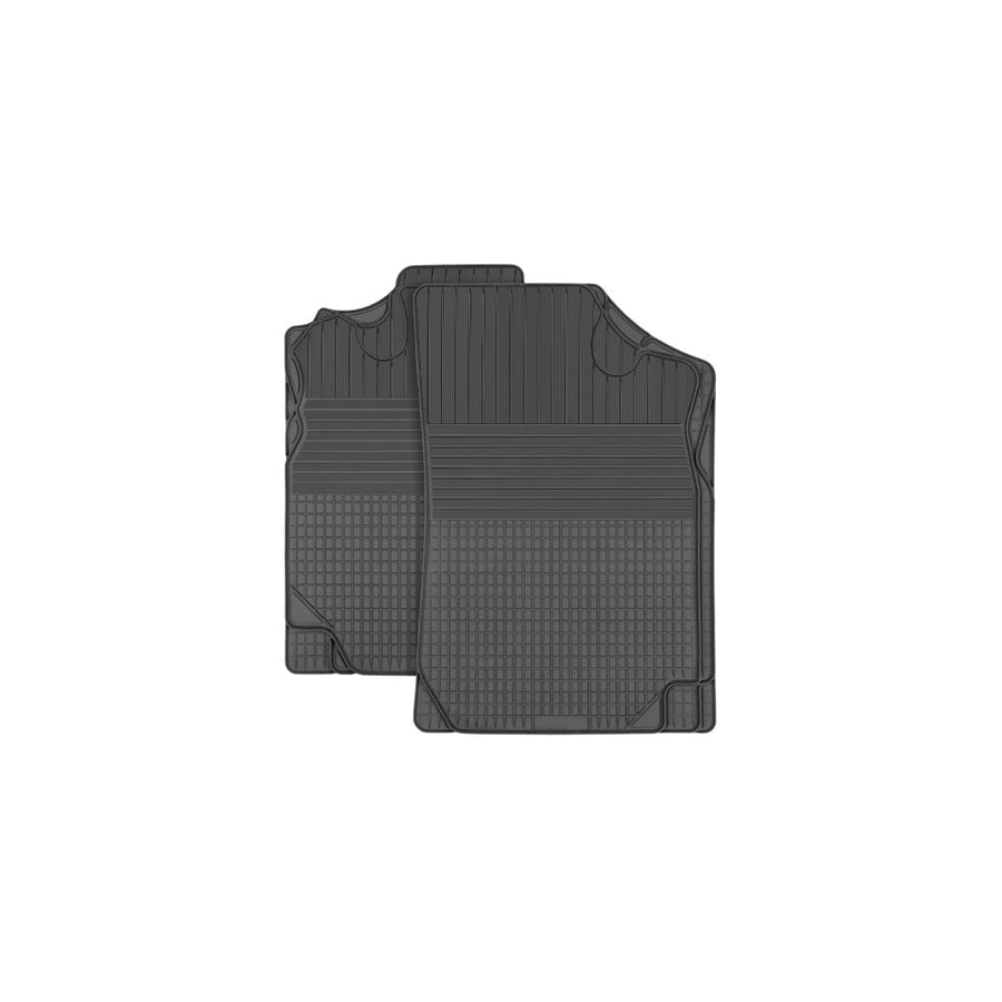 KEGEL Multipassform 5-8213-785-4010 Floor mat set Elastomer, Front, Quantity: 1, Black