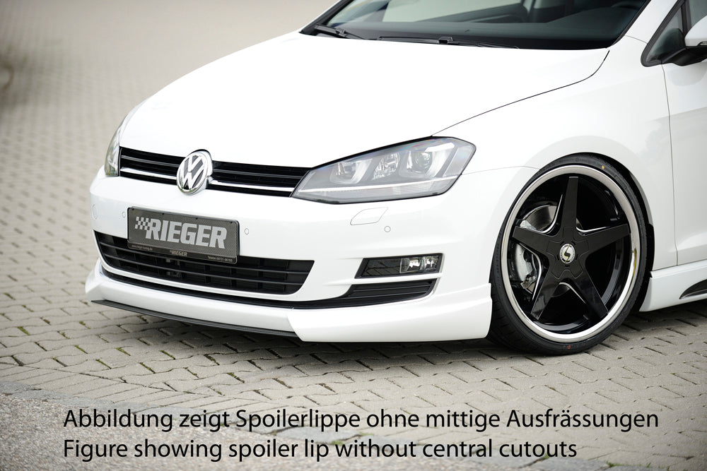 Rieger 00059551 VW Mk7 Golf Front Splitter