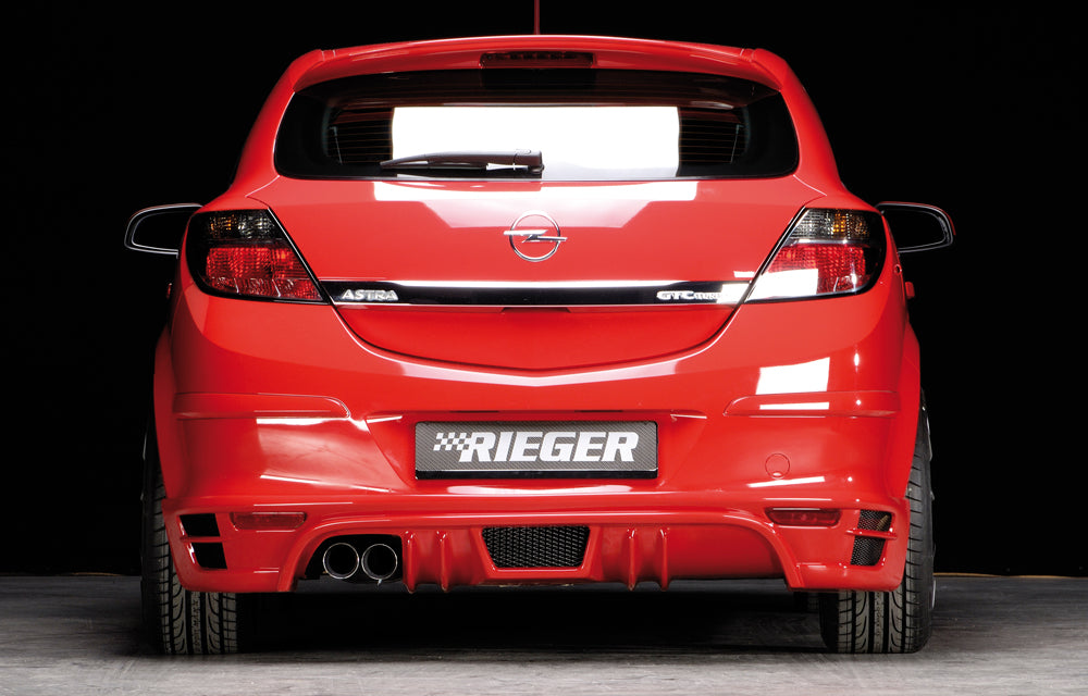 Rieger 00051237 Opel Astra H GTC Rear Diffuser for Tailpipe Left