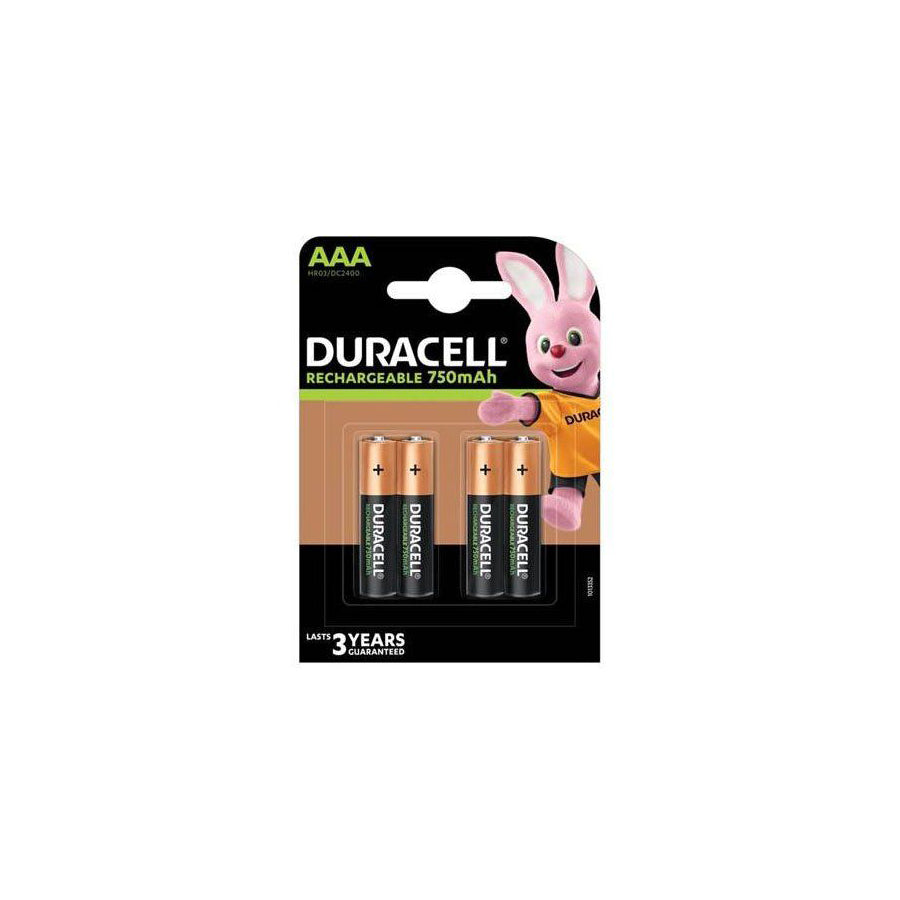 DuraCell Rechargeable AAA/HR03 Battery 750mAh