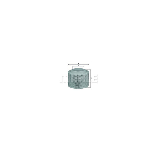 MAHLE ORIGINAL LX 2808/1 Air Filter Filter Insert