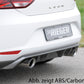Rieger 00027012 SEAT 5F Leon Rear Diffuser for Sport Tailpipe Left & Right -  Matte Black