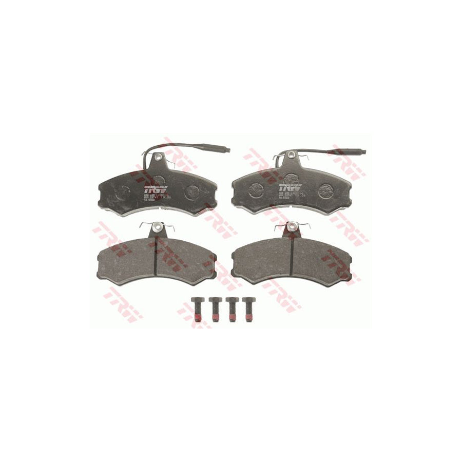 TRW Cotec Gdb695 Brake Pad Set Incl Wear Warning Contact With Brake Caliper Screws With Accessories