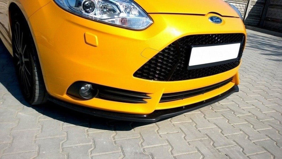 Maxton Design FO-FO-3-ST-FD1T Front Splitter V.1 Ford Focus ST MK3 | Duco Car Parts UK Car Parts