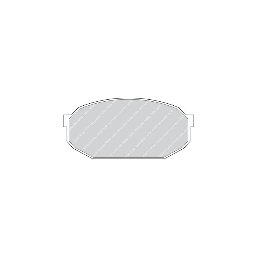 Ferodo Sl Fsl1063 Brake Pad Set Incl Wear Warning Contact