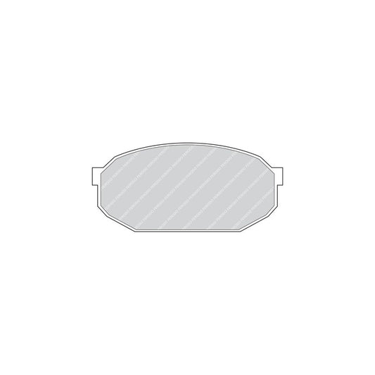 Ferodo Sl Fsl1063 Brake Pad Set Incl Wear Warning Contact