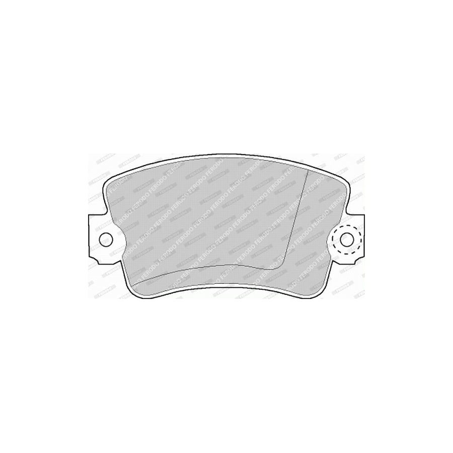 Ferodo Premier Eco Friction Fvr179 Brake Pad Set Incl Wear Warning Contact Without Accessories