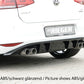 Rieger 00059558 VW Mk7 Golf Rear Diffuser (GTI Clubsport & GTI)