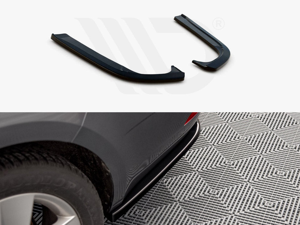 Maxton Design SK-OC-3F-RSD1T Rear Side Splitters Skoda Octavia MK3 Facelift (2016-2020) | Duco Car Parts UK Car Parts