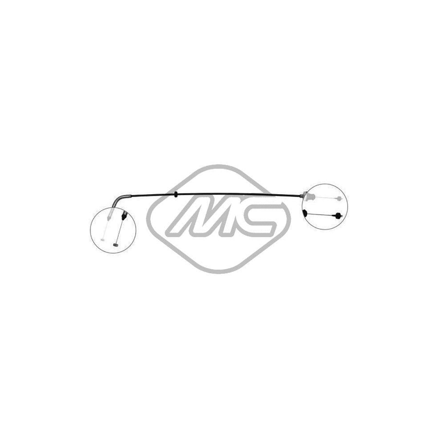 Metalcaucho 82127 Throttle Cable | Duco Car Parts UK Car Parts