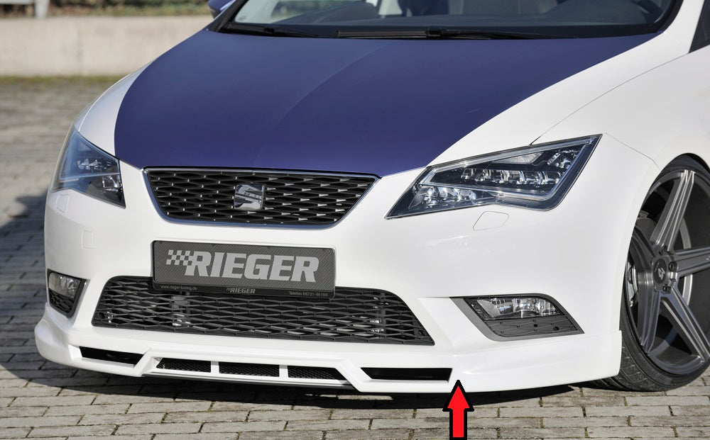 Rieger 00027010 SEAT 5F Leon Front Splitter