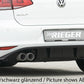 Rieger 00059557 VW Mk7 Golf GTD Rear Diffuser
