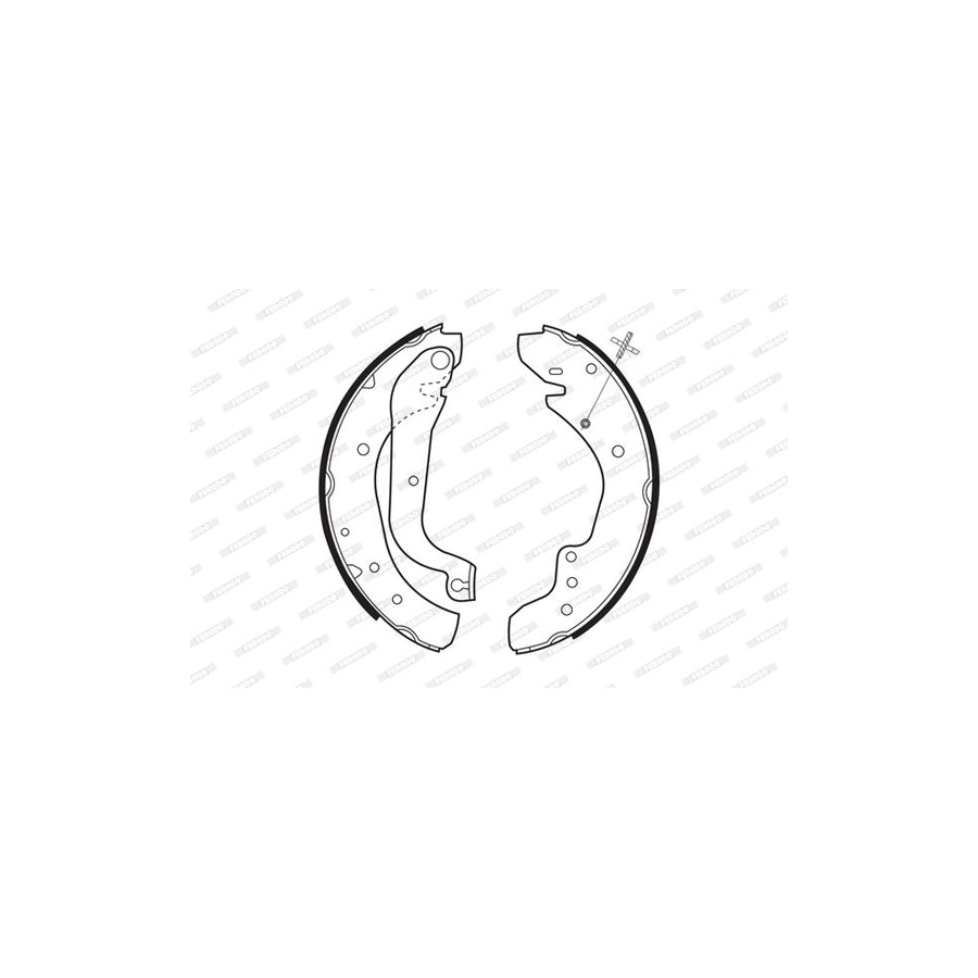 FERODO PREMIER FSB533 Brake Shoe Set