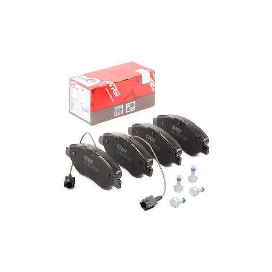 TRW Cotec Gdb1855 Brake Pad Set Incl Wear Warning Contact With Brake Caliper Screws With Accessories